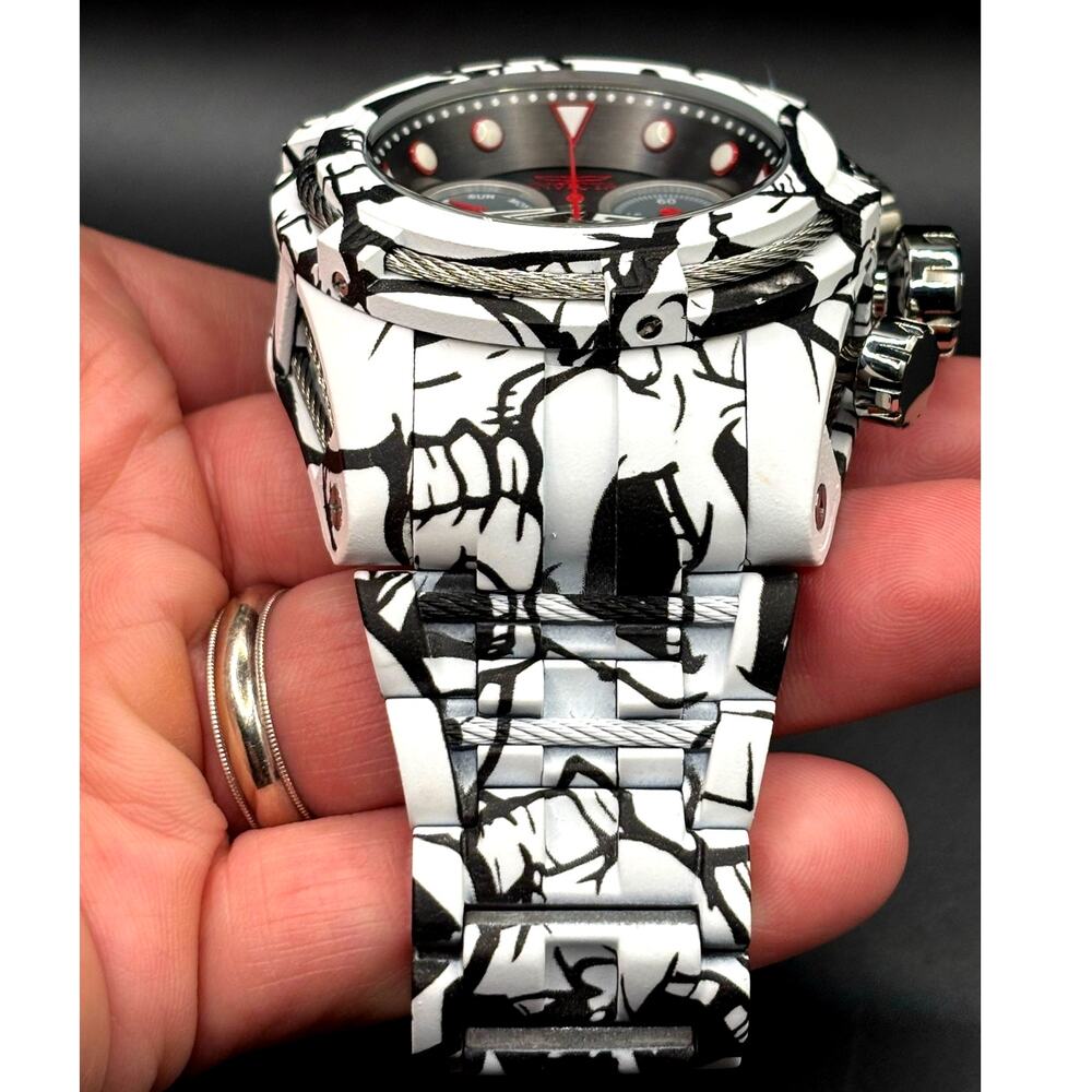 Invicta Bolt Zeus 43859 Chronograph 53mm Aqua Plated Men’s Watch 200M - Picture 5 of 17